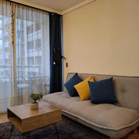 Apartamento Acogedor Para 2 En Santiago, Cerca De La Moneda